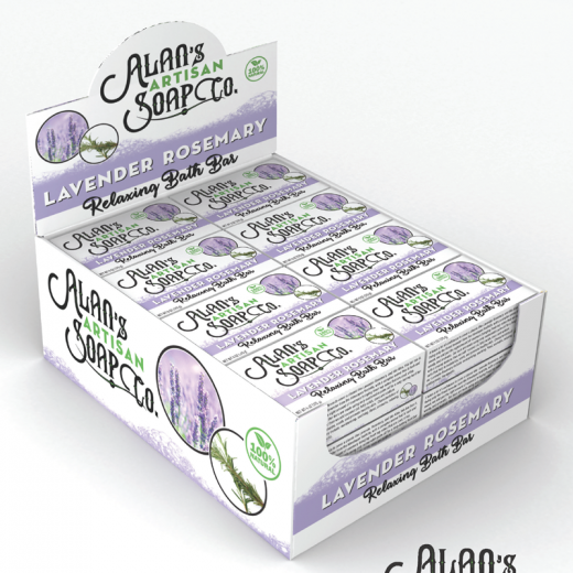 Lavender Rosemary 24ct Loose Stock Case